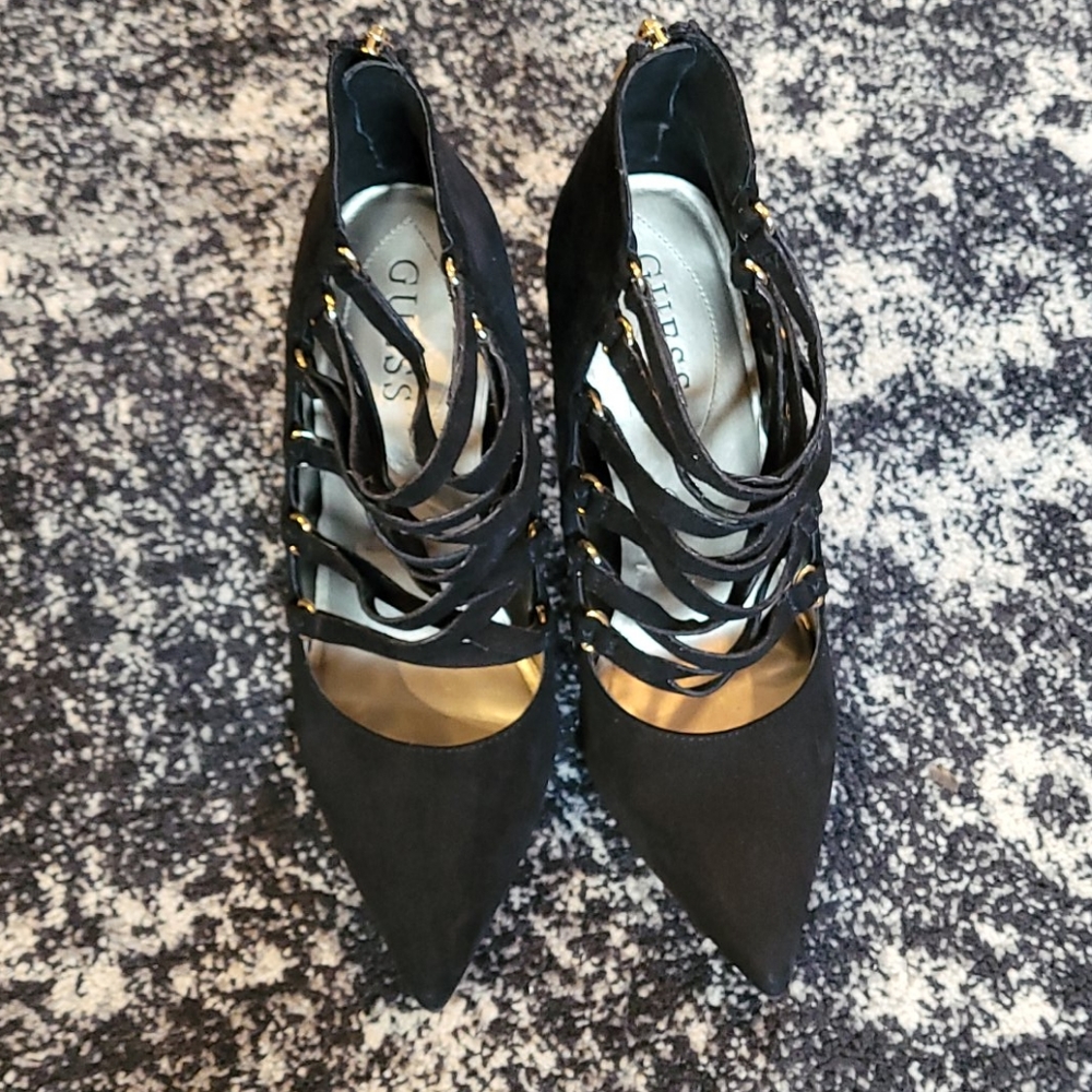 Strappy point stiletto heels - Picture 2 of 6